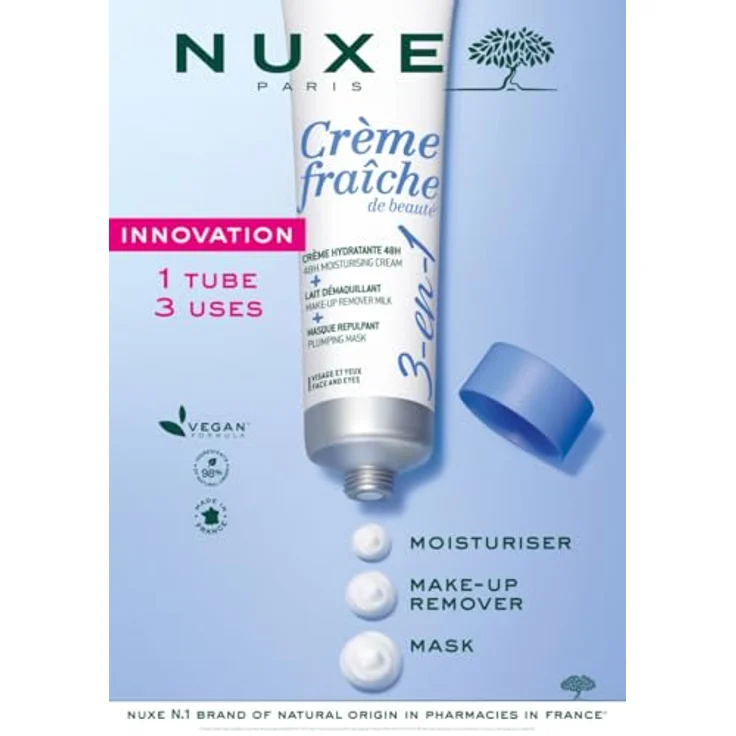 NUXE Crème Fraîche de Beauté 3-in-1 Multifunktionspflege 100 ml – Bild 2