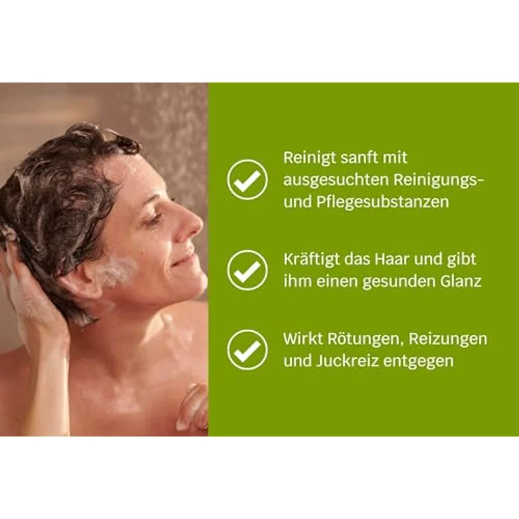 SIRIDERMA Pflege-Shampoo | Ohne Parabene & Silikone | Basisch I Bei trockener Kopfhaut, Schuppenflechte und Neurodermitis (leicht duftend, 250 ml) – Bild 2