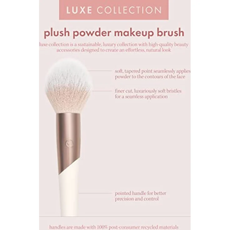 Luxe Plush Powder Brush 1 U – Bild 3