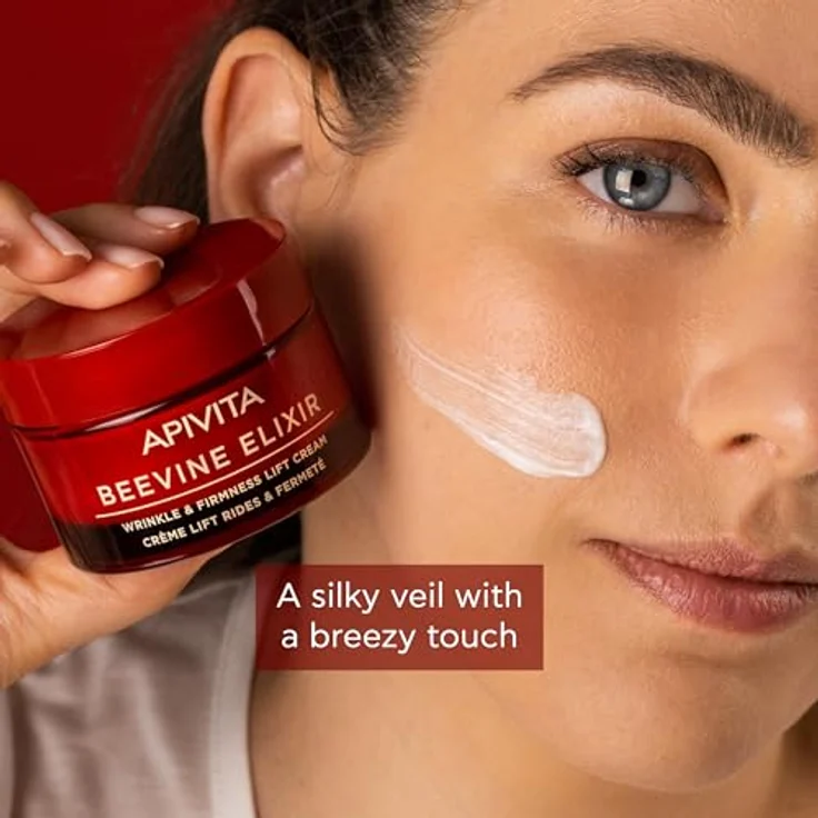Apivita Beevine Elixir Cream Light, festigende Liftingcreme gegen Falten, 50 ml – Bild 7
