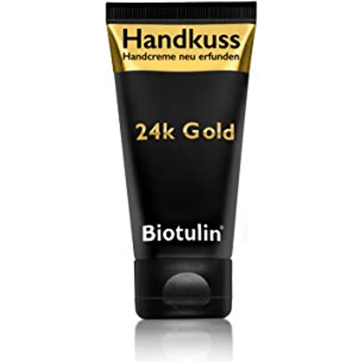 Biotulin Handkuss Handcreme 50 ml, mit Biotulin und 24k Gold, für strahlend schöne und glatte Hände – Bild 2