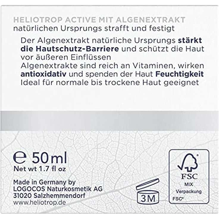 Heliotrop Active Regenerativ Nachtcreme 50 ml – Bild 2