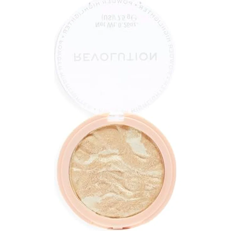 Makeup Revolution London Re-loaded Hochpigmentierter Puder-Highlighter Farbton Raise The Bar 10 g – Bild 2