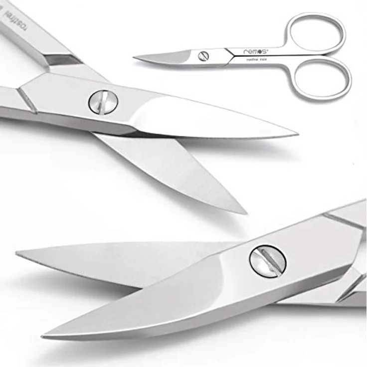 remos professional body care REMOS Pediküre Fußnagelschere Edelstahl [INOX] rostfrei, 10.5cm, Mikrozahnung für starke Nägel, ergonomischer Griff – Bild 3