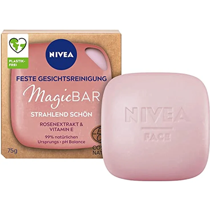 Nivea MagicBar Strahlend Schön Gesichtsseife 75 g – Bild 1