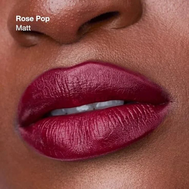 Clinique Pop Longwear Lipstick 06 Rose Pop, ultrapigmentierter Lippenstift mit Primer, 3,9 g, rosa – Bild 4