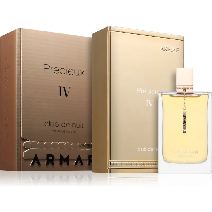 Armaf Club de Nuit Precieux IV, Parfüm Extrakt Unisex, orientalischer Duft, 55 ml