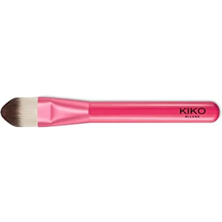 KIKO Milano Smart Foundation Brush 101 | Flacher Pinsel Für Flüssige Oder Cremige Foundation, Synthetikborsten