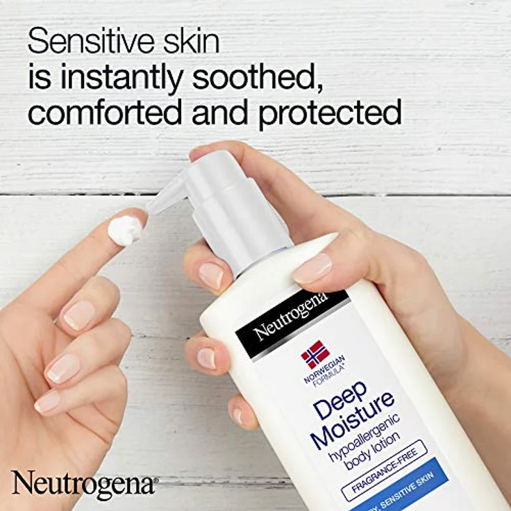 Neutrogena Deep Moisture Body Lotion Dry Skin 400 ml  – Bild 2