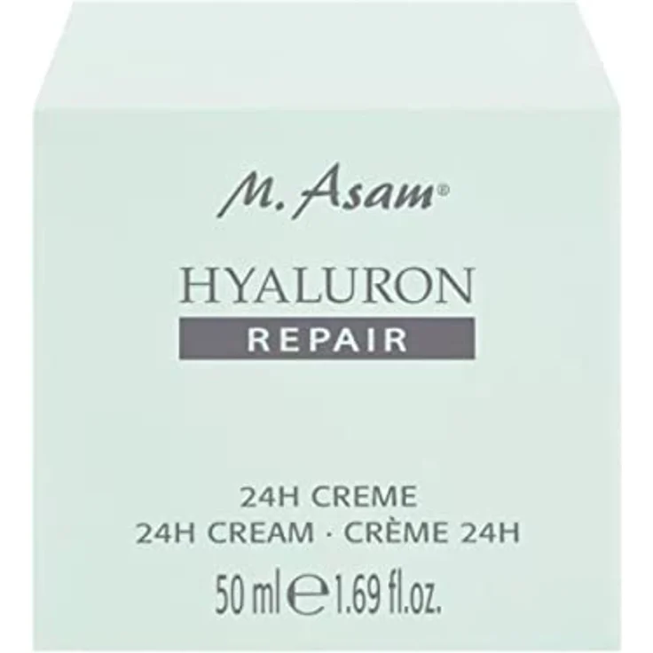 M. Asam HYALURON REPAIR 24h Creme (50ml) – Feuchtigkeitscreme für glattes & erfrischtes Hautbild, Gesichtscreme mit Hyaluronsäure & Ceramiden, stimuliert die Kollagensynthese, vegane Gesichtspflege – Bild 3