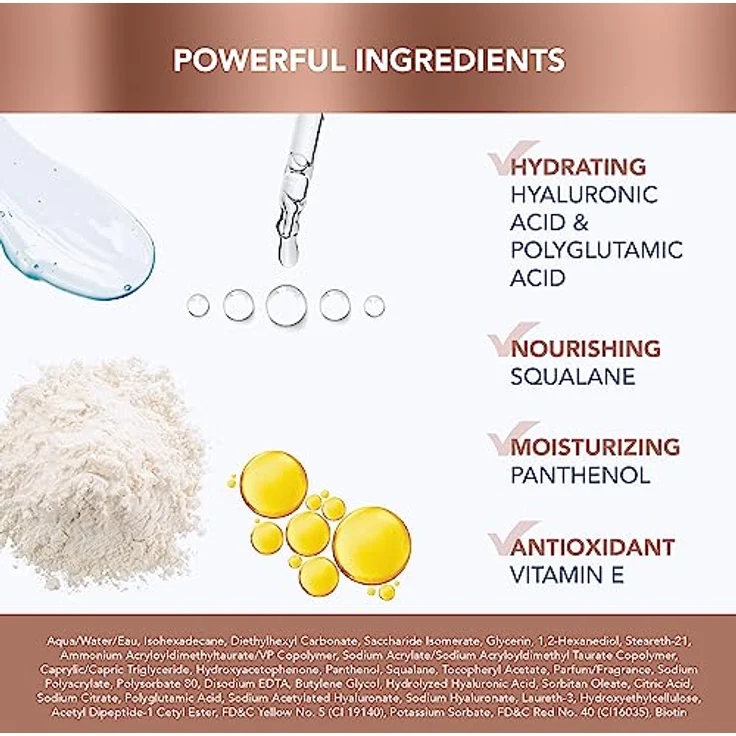 FOREO SUPERCHARGED HA+PGA Intensive Feuchtigkeitscreme - 3x Wirkung, Anti-Falten, Hyaluronsäure & Squalan, Vitamin E - 50 ml, Vegan Kosmetik - Damen und Männer – Bild 2