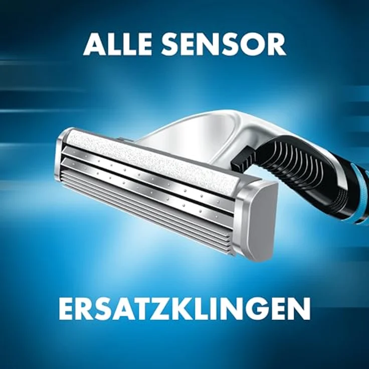 Gillette Sensor Excel Herren Rasierklingen, 10er Packung – Bild 4