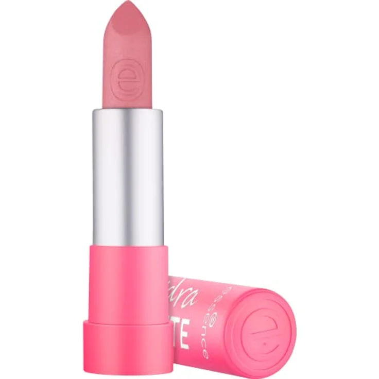 essence hydra MATTE lipstick, Nr. 411, Pink, feuchtigkeitsspendend, langanhaltend, pflegend, matt, vegan, ohne Alkohol, ohne Konservierungsstoffe, ohne Parabene, 1er Pack (3.5g) – Bild 1