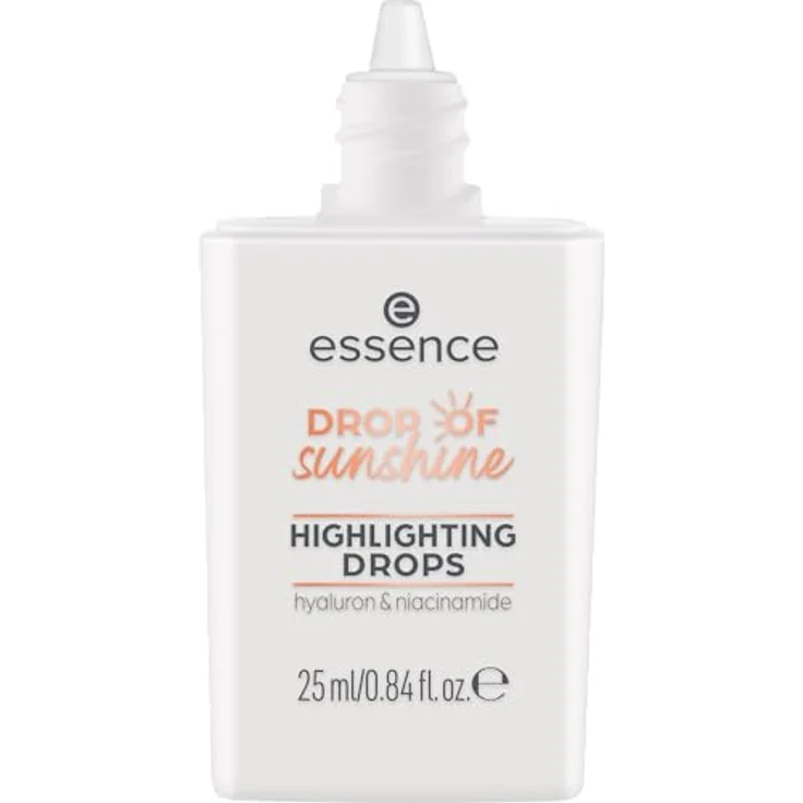 essence Drop of Sunshine, flüssiger Aufheller mit lichtreflektierenden Pigmenten, 25 ml, alkoholfrei und vegan – Bild 1