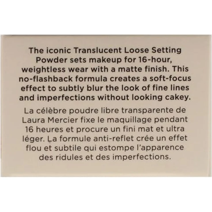 Laura Mercier Translucent Loose Setting Powder Light Catcher, 9,6 g – Leichtes, leuchtendes Finish, für alle Hauttypen – Bild 9