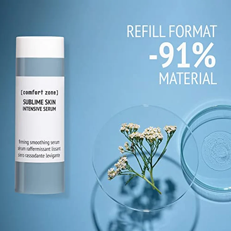 Comfort Zone Sublime Skin Intensives Gesichtsserum Nachfüller (30 ml), Anti-Aging Hautpflege für Falten, glättende & straffende Formel, vegan – Bild 2