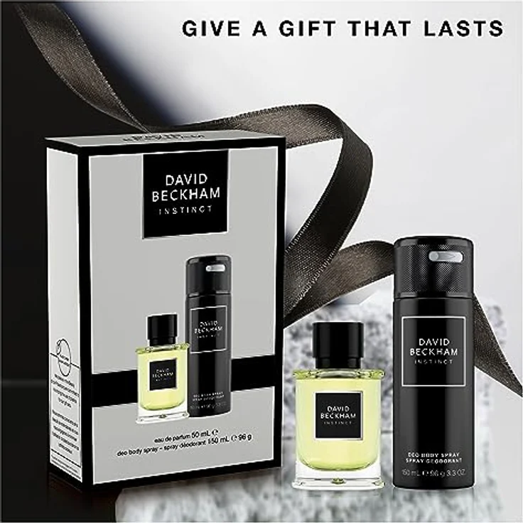 David Beckham, Geschenkbox für Herren Instinct Eau de Parfum 50 ml und Deodorant 150 ml – Bild 3