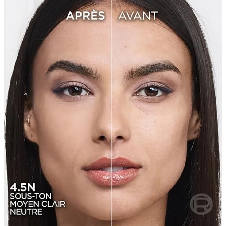 L’Oréal Paris True Match Flüssiges Make-Up, Farbton 4.5 N True Beige, 30 ml, für eine perfekte Hauteinheitlichkeit und Deckkraft – Bild 14