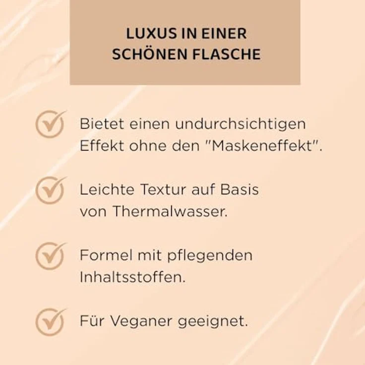 Eveline Cosmetics Wonder Match, langlebiges Flüssig Make-up mit Hyaluronsäure und ausgezeichneter Abdeckung, Farbton 35 Sunny Beige, 30 ml – Bild 4