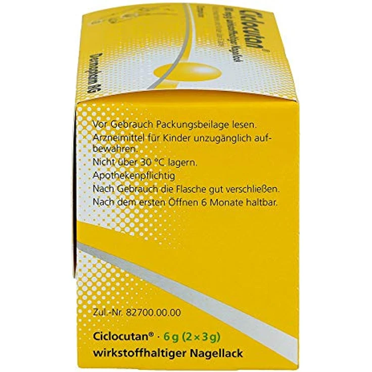 CICLOCUTAN 80 mg/g wirkstoffhaltiger Nagellack 6 g – Bild 5