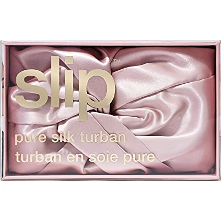 Slip Turban Aus Purer Seide Haarreifen & -bänder rosa – Bild 5