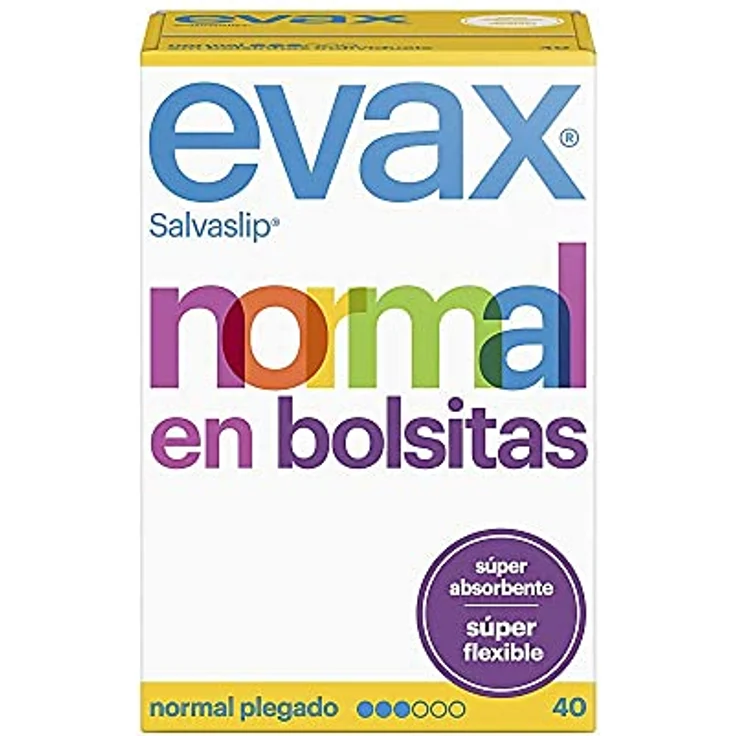 Evax Salva-Slip normal en bolsitas 40 Stück Slipeinlagen Damenhygiene – Bild 2