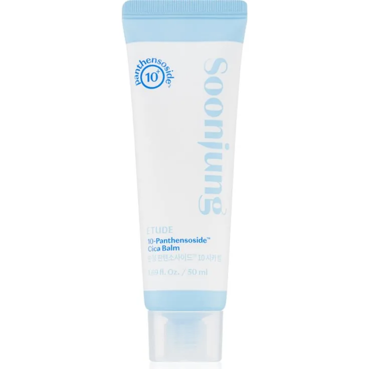 ETUDE SoonJung 10-Panthensoside Cica Balm, Beruhigendes Balsam zur Regeneration der Hautbarriere, 50 ml, hypoallergen, feuchtigkeitsspendend