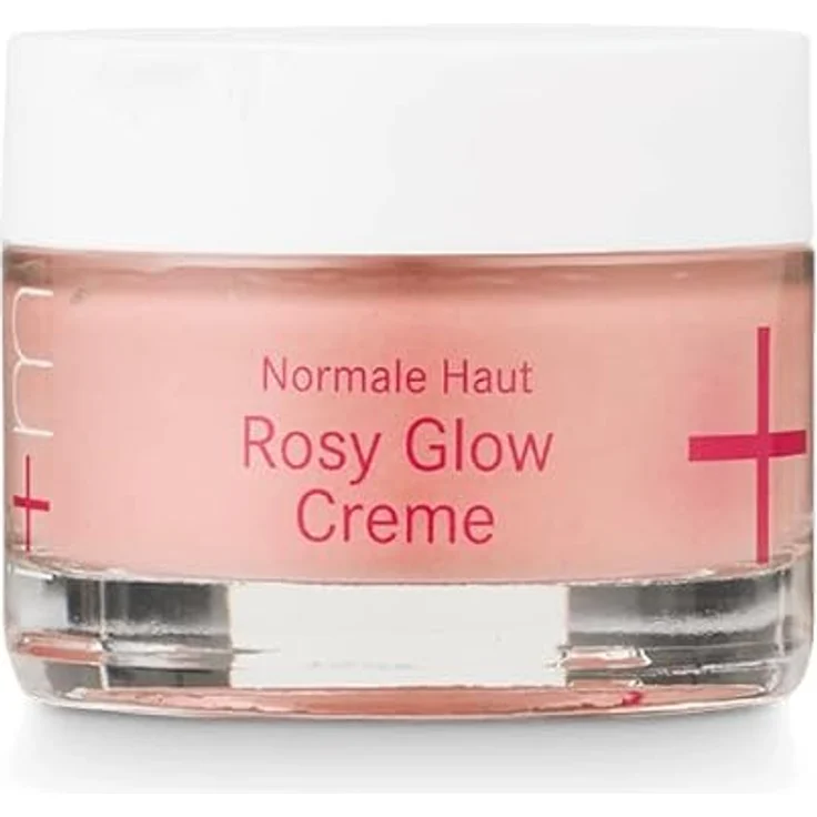 i+m Naturkosmetik Rosy Glow Cream 30ml · BIO Gesichtscreme mit Soforteffekt · Glow Booster Rosencreme · Leichte Tagespflege für reife Haut mit Hagebutten Öl · Anti Rötungen Skin Booster – Bild 2