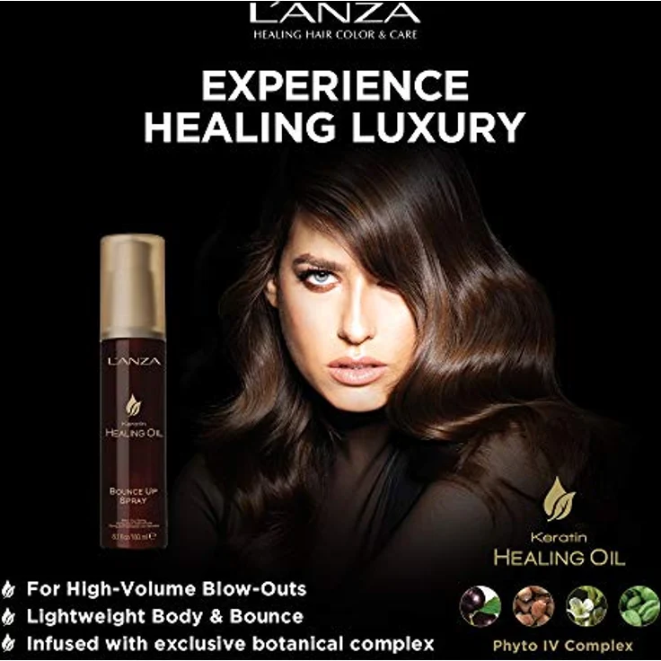 L'Anza Spray Keratin Healing Oil Bounce Up Spray 180 ml – Bild 4