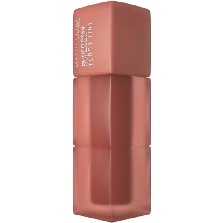 Maybelline Superstay Teddy Tint Lippenstift 5 ml, vegane Formel mit langanhaltender, abfärbfester Textur, Farbe: Buffed Out – Bild 2