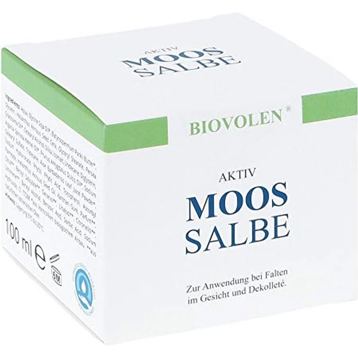 Evertz Pharma GmbH Biovolen Aktiv Moossalbe, 100 ml - Freiverkäufliche Gesichtscreme, PZN-16135179 – Bild 1
