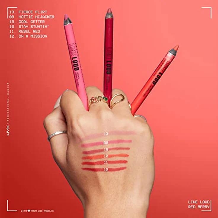 NYX Professional Makeup Line Loud Lipliner 12 On A Mission 1,2 g – Bild 6