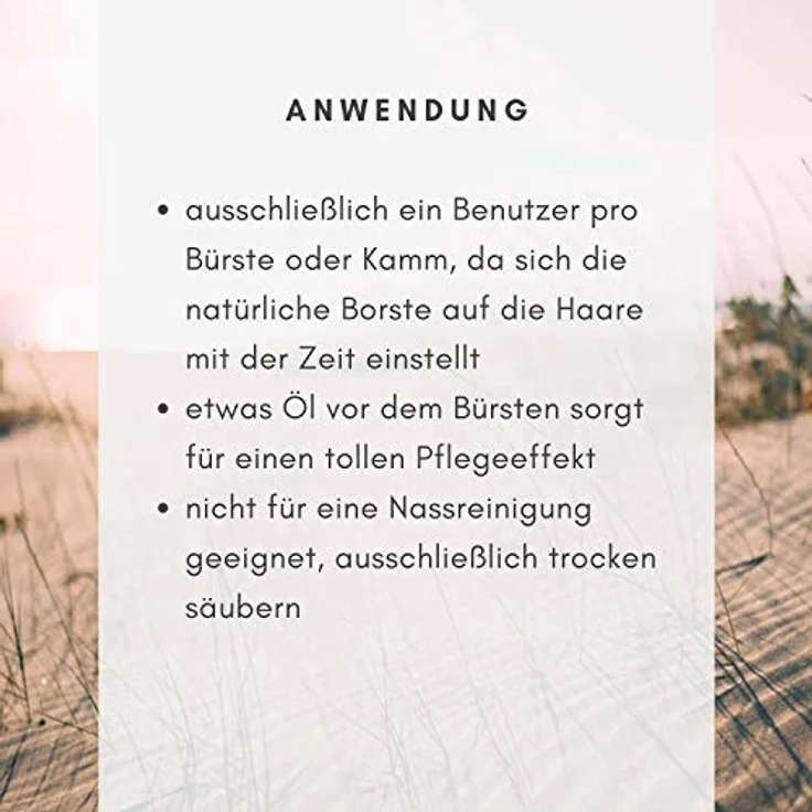 Genuine Haircare GROOMING BRUSH – Frisier- und Föhnbürste aus 100% Wildschweinborsten, antistatisch, handmade in Germany – Bild 4