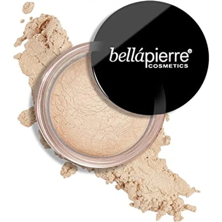Bellápierre Cosmetics Shimmer Powder Lidschatten, hochpigmentierter Puderlidschatten für ausdrucksstarke Augen, 2,35 g