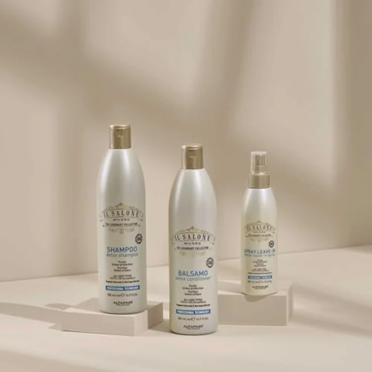 Alfaparf Milano Il Salone Milano Detox, reinigender Detox-Conditioner für alle Haartypen, 500 ml - nährt, pflegt und schützt Haar vor Umwelteinflüssen – Bild 7