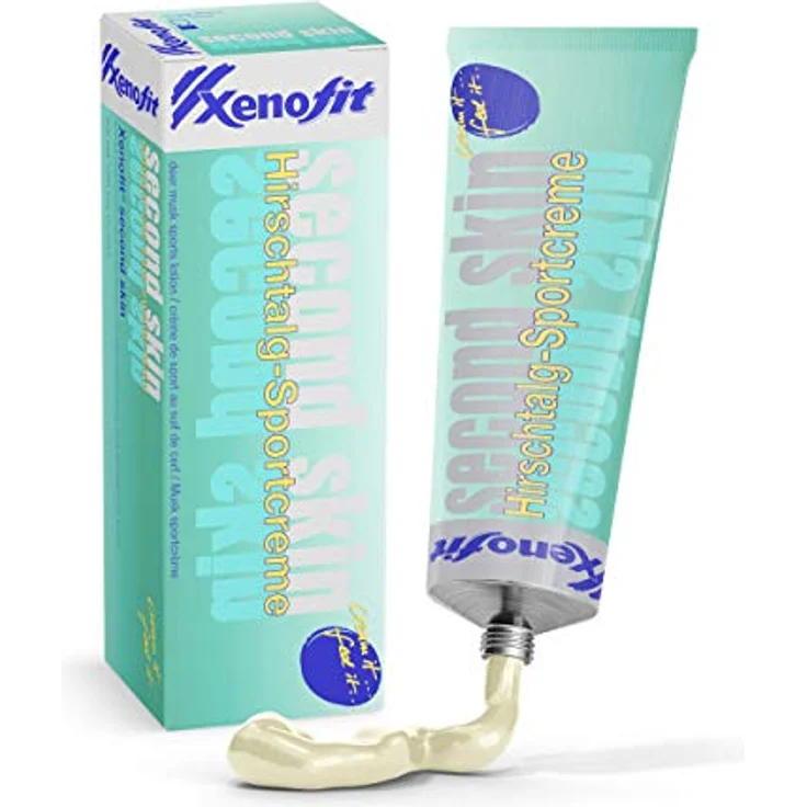 XENOFIT Xenofit Second Skin Hirschtalg Sportcreme Fußcreme 125 ml – Bild 1