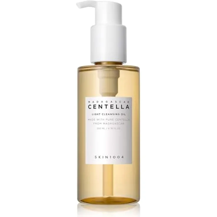 SKIN1004 Madagascar Centella Light Cleansing Oil, Gesichtsreinigung mit beruhigender Wirkung für empfindliche Haut, 200 ml
