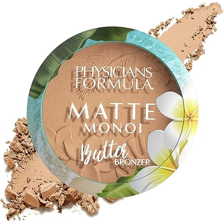 Physicians Formula Matte Monoi Butter Bronzer, veganer Bronzer für einen sommerlichen Teint, 9 g – Bild 1