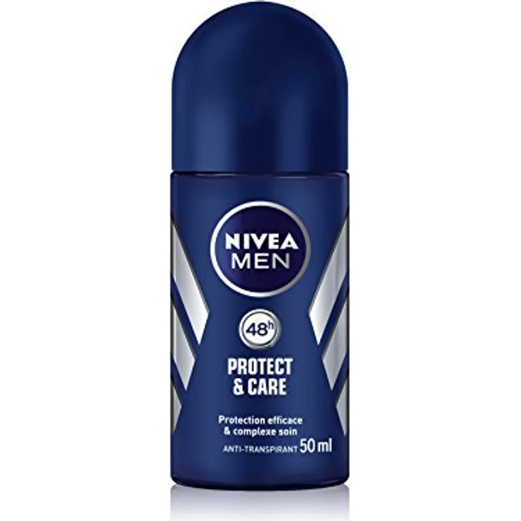 NIVEA MEN Protect & Care Deodorant Roll-On 50 ml – 2 Stück