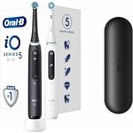 Oral-B, Elektrische Zahnbürste, iO 5 - Runder Bürstenkopf, Mikrovibrationen, Magnetantrieb, rot