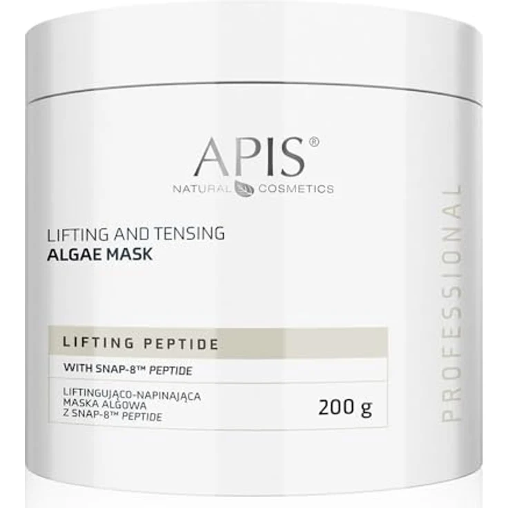 Apis Natural Cosmetics | LIFTING PEPTIDE Gesichtsmaske | Verhindert Muskelkontraktionen | Alternative zu Botox | SNAP-8 Peptid | Hyaluronsäure 4D | Für reife Haut | Feuchtigkeitsarme Haut | 200 g – Bild 1