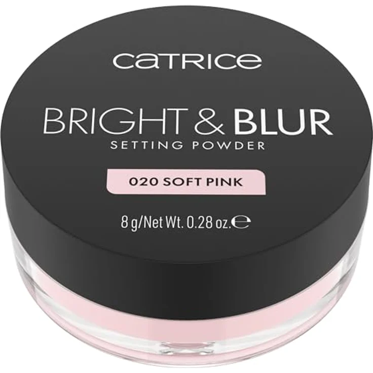 Catrice Bright & Blur Setting Powder, 8 g, mattierendes Puder für strahlenden Teint, alkoholfrei und parabenfrei – Bild 2
