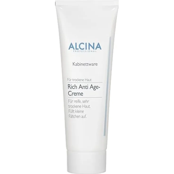 Alcina Rich Anti Age-Creme - 250 ml - Trockene Haut - Schützt die natürliche Lipidbarriere - Gesichtscreme für reife, sehr trockene Haut