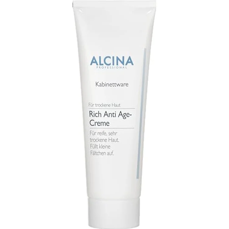 Alcina Rich Anti Age-Creme - 250 ml - Trockene Haut - Schützt die natürliche Lipidbarriere - Gesichtscreme für reife, sehr trockene Haut