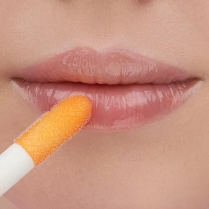 essence hydra kiss LIP OIL, Lipgloss, Nr. 02, Orange, feuchtigkeitsspendend, pflegend, mit Ölen, glänzend, vegan, ohne Parabene, ohne Mikroplastikpartikel, Nanopartikel frei, 1er Pack (4ml) – Bild 3