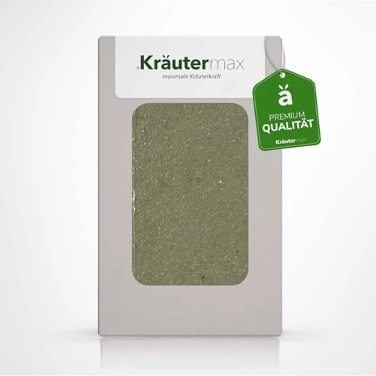 Kräutermax Heilerde Pflanzenöl Seife 1 x 100 g, Handgemachte Naturseife mit grüner Tonerde und ätherischen Ölen