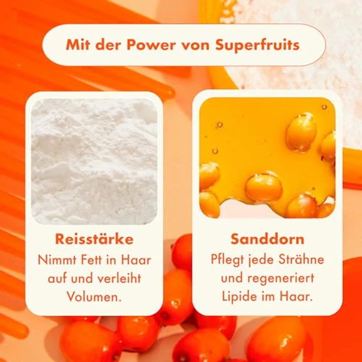 Amika Trockenshampoo Perk Up, talkfreies Trockenshampoo zur Ölabsorption und Geruchreduzierung, 67 ml – Bild 4