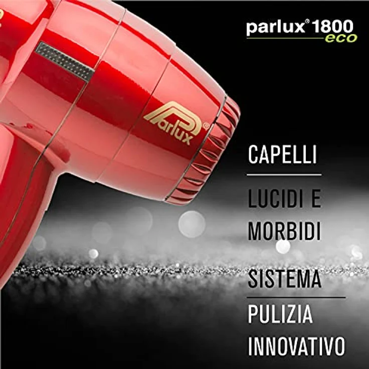 Parlux Profi-Haartrockner 1800, rot – Bild 6