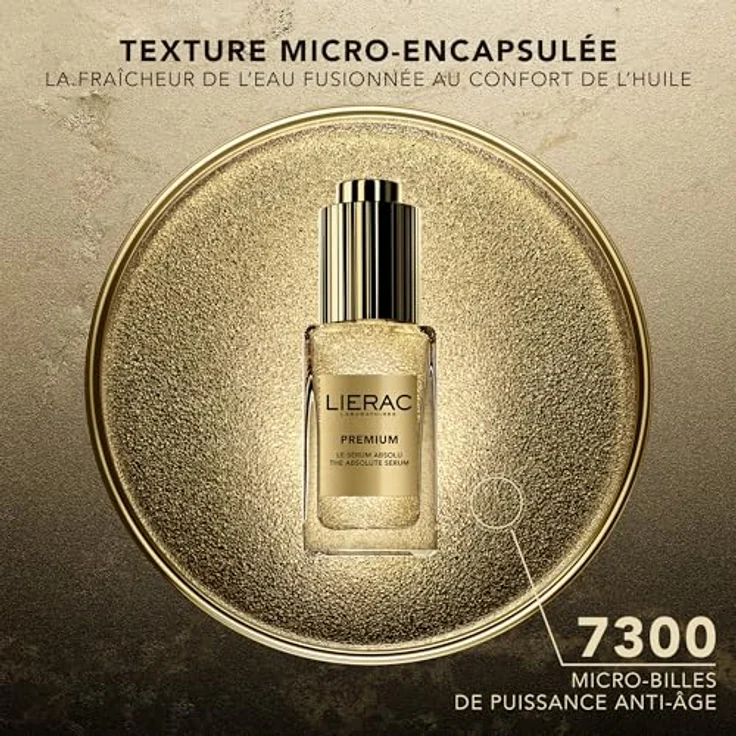 Lierac Premium – Das Absolu Anti-Aging-Serum Global 30 ml – korrigiert 9 Zeichen des Alters, für strahlendes Gesicht und Feuchtigkeit – Bild 4