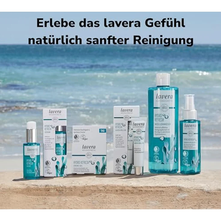 lavera Hydro Sensation - Mizellenwasser 400ml Gesichtswasser 400 ml mit reinigender Wirkung – Bild 6